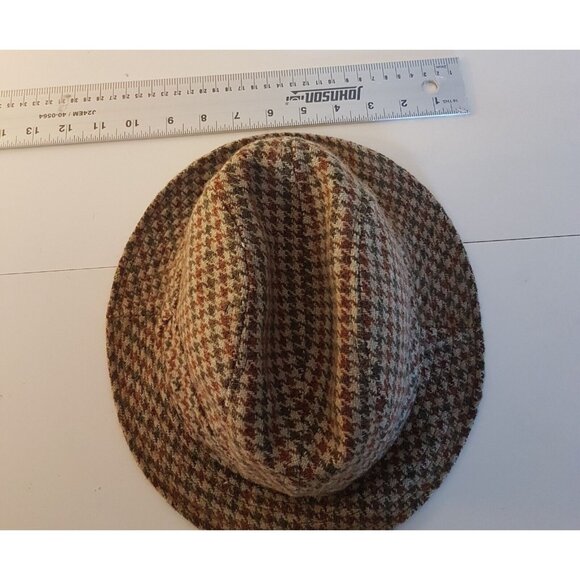 Vintage Headmaster Hat Brown Medium Wool Blend Bucket/Walking Hat Made in Canada - Picture 10 of 13